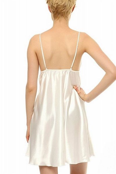 Pierre Cardin Γυναικείο Κρεμ Νυχτικό 907