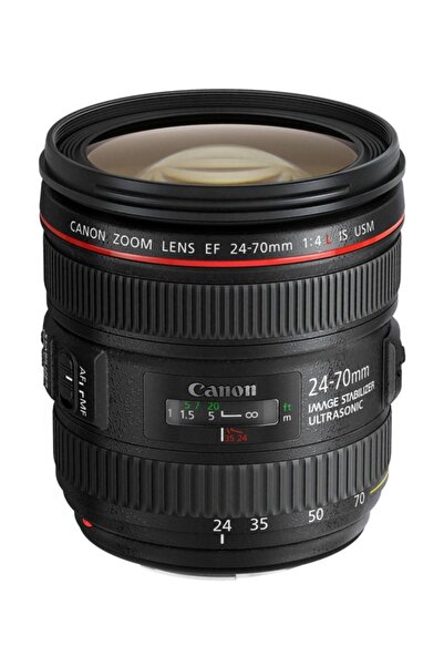 Canon 24-70mm F/4l Is Usm Lens ( Eurasia Garantili) Siyah