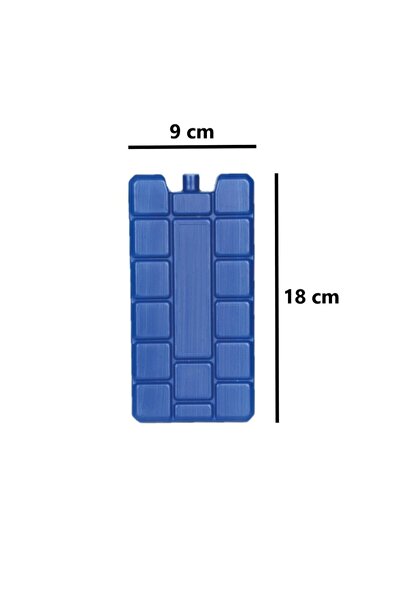 3 Buz Aküsü 6 Adet Kaliteli Soğuk Tutucu Piknik Plaj Gezi Kamp Outdoor Termos