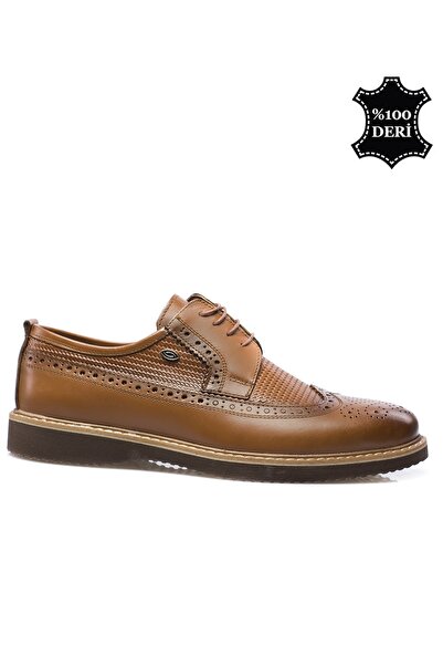 maximoda Коричневі чоловічі класичні туфлі з натуральної шкіри PRA591260035529