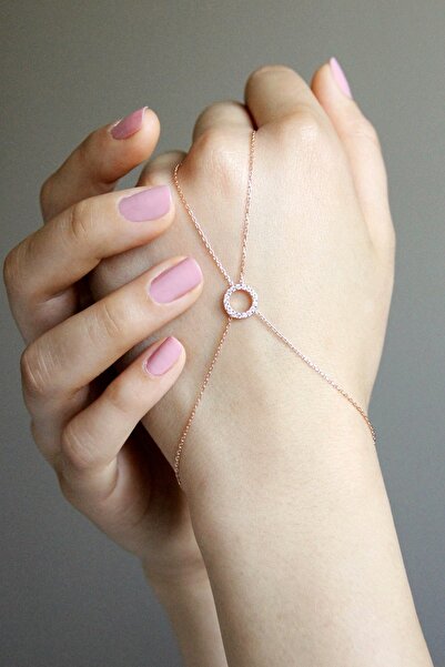 Argentum Concept 925 Ayar Gümüş Halka Figürlü Rose Şahmeran B059901