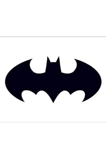 Sticker Sepetim Batman Logo Araba Arma Sticker