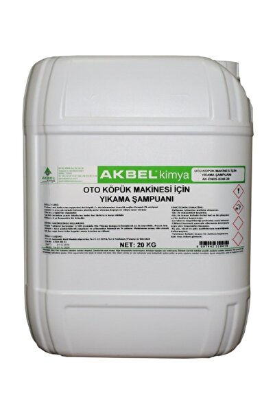 akbel Oto Köpük Makinesi Için Yıkama Şampuanı 20 kg 1/100
