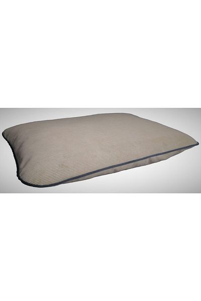 viscopet Luxury Visco Filled Zippered Washable Cat Dog Bed Xl 100x70cm -cream