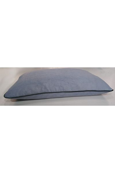 viscopet Luxury Visco Filled Zippered Washable Cat Dog Bed Xl 100x70cm -gokblue