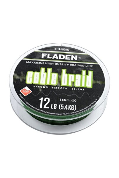 FLADEN Maxximus Cable Braid 150m Yeşil Ip Misina