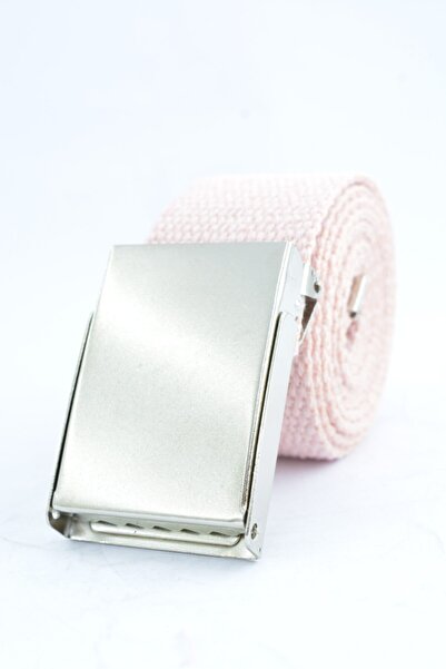 Trend Deri Kapaklı Kolon Kemer 4 Cm Açık Pembe