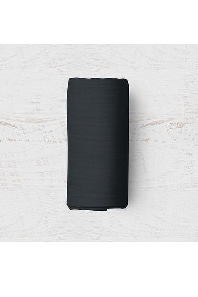 Maki Black 180x200 Oversize Elastic Sheet Set