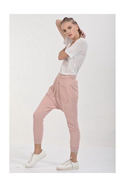 Cotton Candy Ženska ružičasta trenerka Sa džepovima