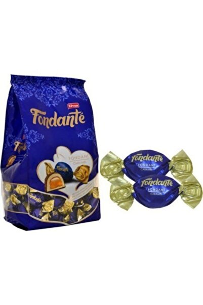 Elvan Fondante Karamel Dolgulu Çikolata 1 Kg