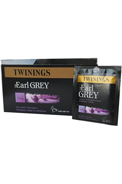 Twinings توينينج إيرل جراي تي 100 جرام - 50 كيس شاي