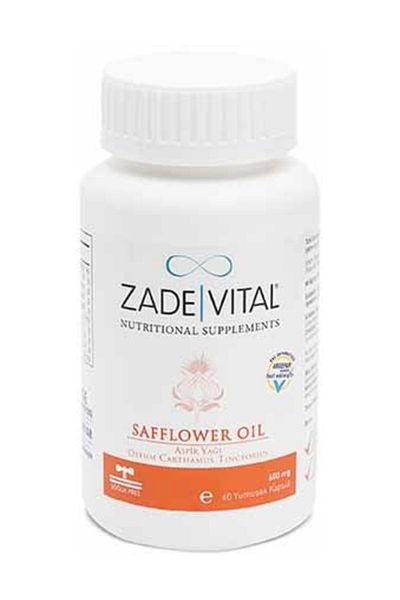 Zade Vital Safflower Oil Hdpe 60 Herbal Capsules