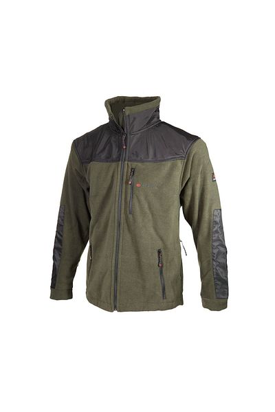 Cresta Ανδρικό παλτό χακί εξωτερικού χώρου Fleece