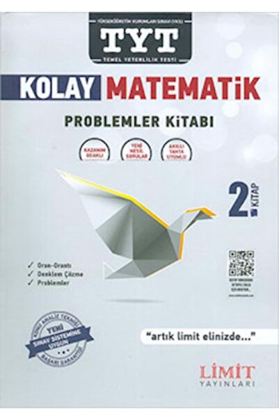 Limit Yayınları Tyt Kolay Matematik Problemler Kitabı 2.kitap