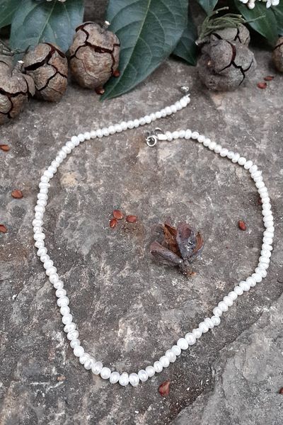 Stoneage Fine Pearl Natural Stone For Necklace F00784