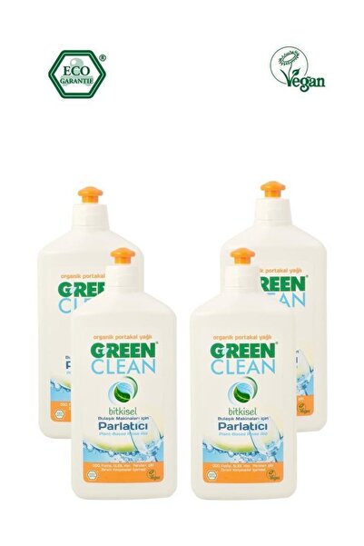 Genel Markalar Organik Portakal Yağlı Bulaşık Makinesı Parlatıcı 500 ml 4 lü Set