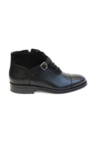 MARCOMEN Men's Black Jurdan Boots