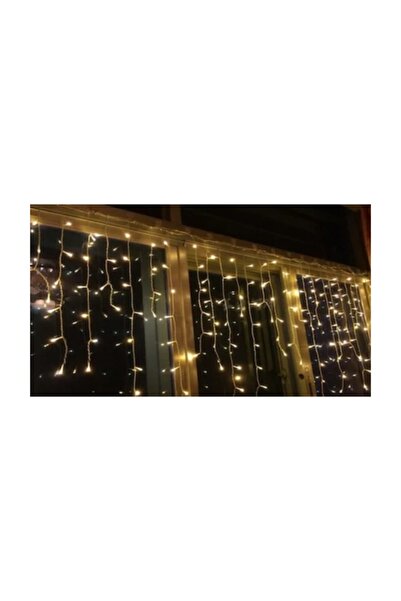 LEDREYON 2x1 Metre Saçak Perde Led Işık Sarkıt Yılbaşı Süsü