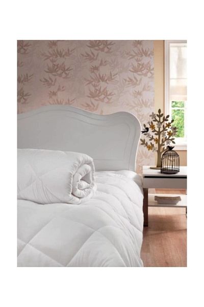 Kristal By Taç Microfiber Duvet Double - White