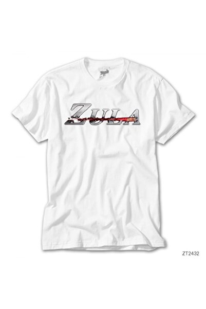 Z zepplin تي شيرت زولا الأبيض