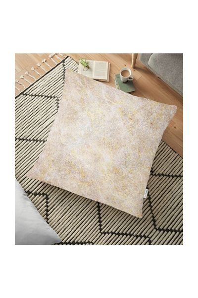 Realhomes Pernă Decorativă De Pardoseală Imprimată Digitală Modernă Pudrată - 70 X 70 Cm