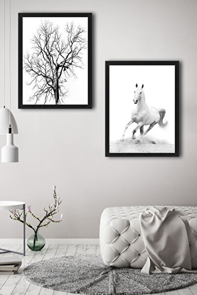 Poster Set White Horse 2'li