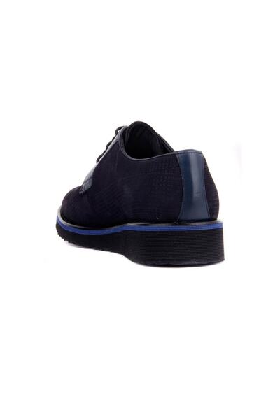 Fosco Bağcıklı Lacivert Nubuk Erkek Günlük Ayakkabı