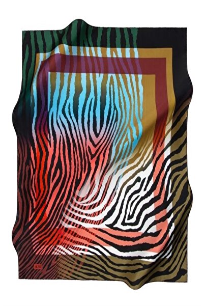 Aker وشاح حريري تيفيل 7651713 -941