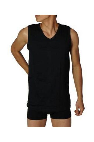 Tutku Pack of 6 401 V-Neck Undershirt, New Sleeve Undershirt