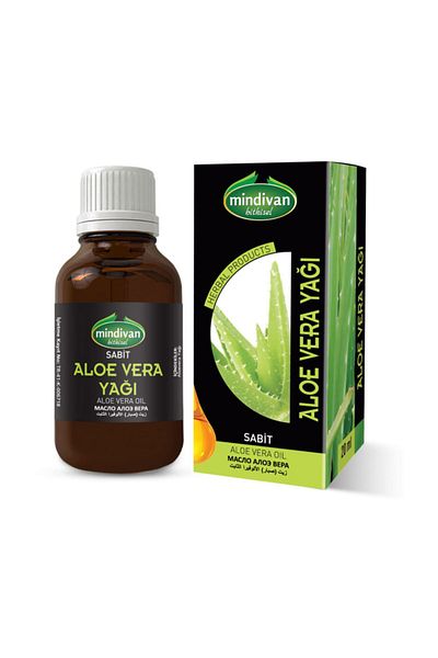 Mindivan Sarısapır Aloe Vera Oil - 20 cc