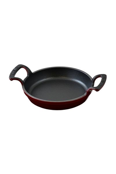 Lava Round Cast Iron Pan with Metal Handles 16 cm