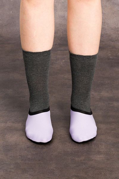 Savana Cizme mov pentru acasă unisex pentru copii