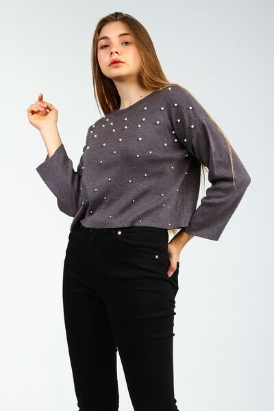 Collezione Kadın Antrasit Kazak Paloyd UCB191034A04