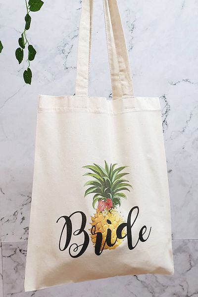 PEKSHOP Geantă tote de mireasă scrisă Aloha Concept