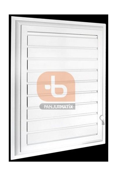 Mavienerji Plastic Grille Bathroom / WC Ventilation Grille Shutter 55x65 Cm