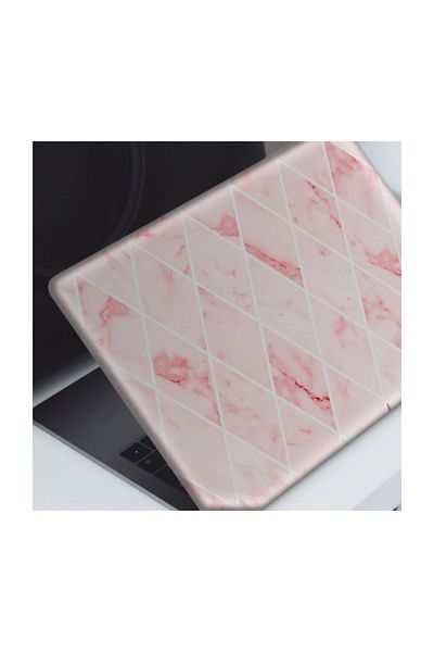 Artikel 15.6 Inch Pink Marble Diamond Pattern Notebook, Laptop, Hp and Asus Sticker