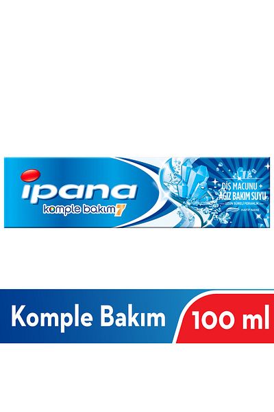 İpana Omple Care Toothpaste Oral Care Water Refreshing Cleansing Powerful Mint 100 ml