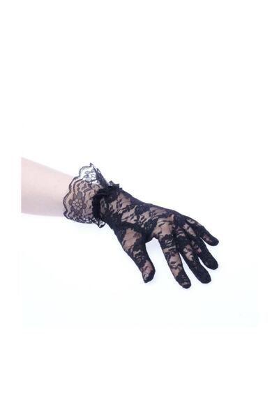 CAN Dantel Eldiven Siyah – Diğer Parti Malzemeleri