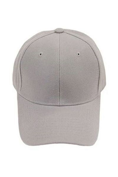İşnar Unisex Gray Sports Flat Baseball Hat