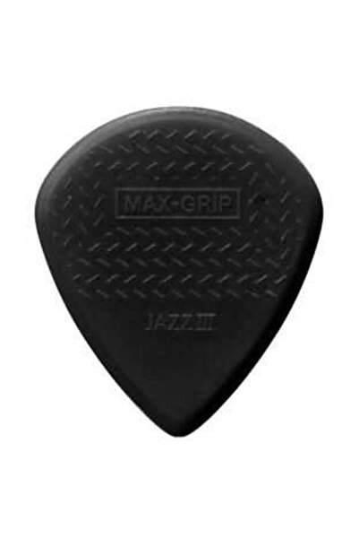 Jim Dunlop Max-grip Jazz Iıı Black Stiffo Pena