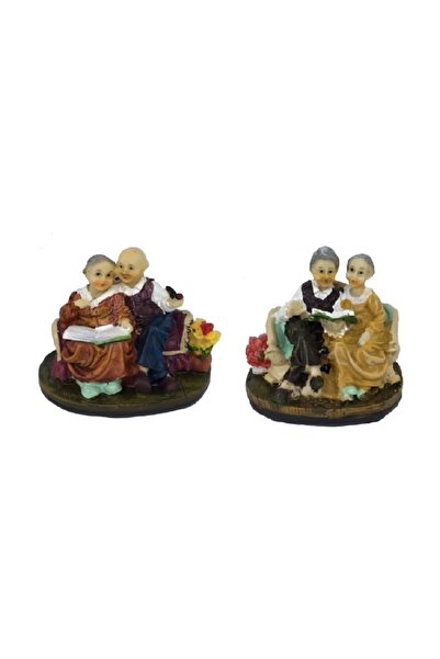Sevimli Yaşlılar Okuma Mini Biblo 2 Li Set
