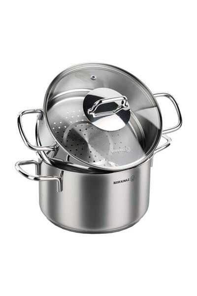 KORKMAZ A1522 Kuskus Tencere Seti