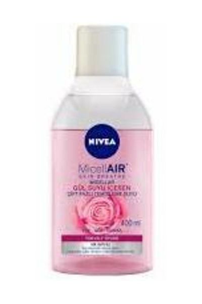 NIVEA Micellair Double Phase Make-up Cleansing Water Containing Rose Water 400 Ml