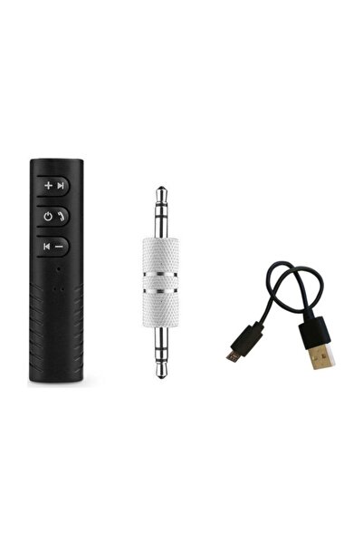 HADRON Bluetooth Araç Kiti Şarjlı 3.5 mm Giriş Teyp-Kulaklık-Hoparlör