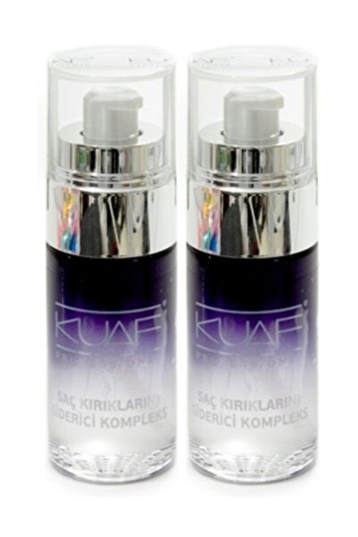 Kuaf سيروم لشقوق الشعر - 40 مل × 2 مزيل