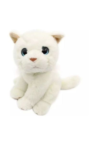 Selay Plush 28 cm Gift White Cat