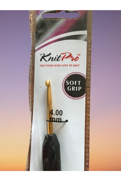 KnitPro Soft Grıp Crochet Size 4