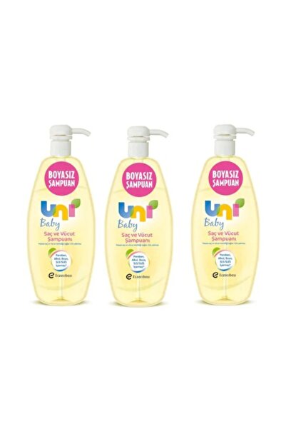 Uni Baby شامبو أطفال 900 مل× 3 قطع