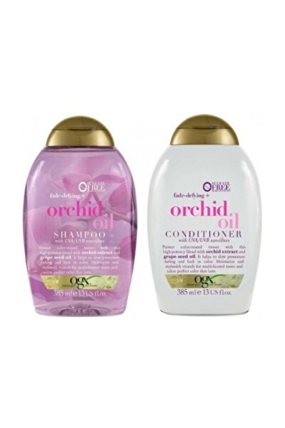 OGX Renk Koruyucu Orchid Oil Şampuan 385 ml + Saç Kremi 385 ml