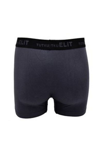 Tutku Elit Pack of 6 Modal Elastane Men's Boxers Smoked